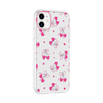 Apple iPhone 11 Case with Camera Protector, Patterned Zore Clip Cover - 7