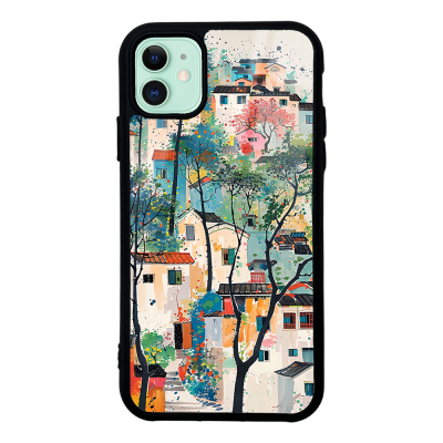 Apple iPhone 11 Case with Camera Protector, Patterned Zore Lusi Cover - 2