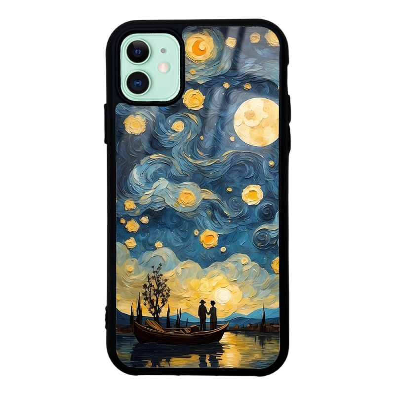 Apple iPhone 11 Case with Camera Protector, Patterned Zore Lusi Cover - 6