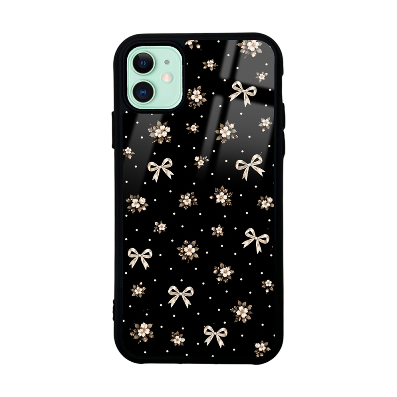 Apple iPhone 11 Case with Camera Protector, Patterned Zore Lusi Cover - 8