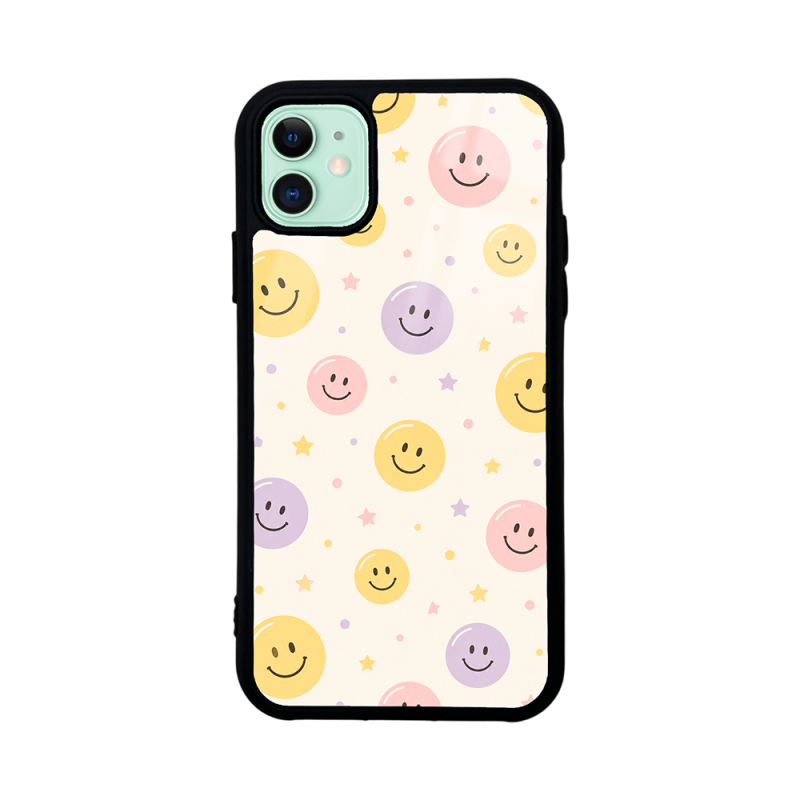 Apple iPhone 11 Case with Camera Protector, Patterned Zore Lusi Cover - 12