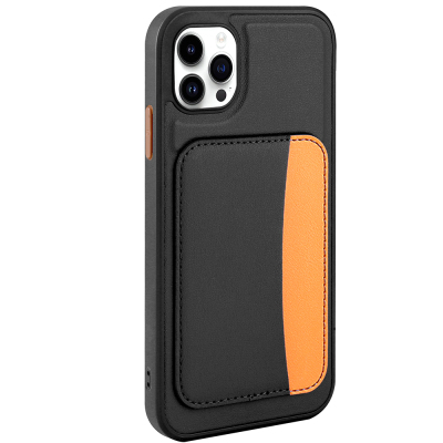 Apple iPhone 11 Case with Card Holder Zore X-Card Silicone Cover - 11