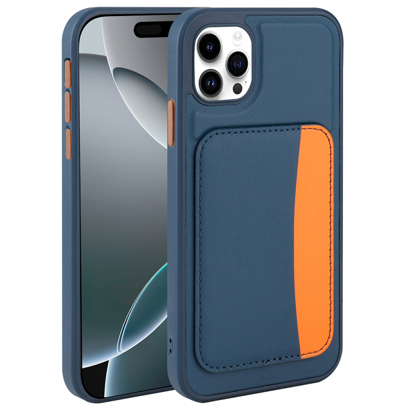 Apple iPhone 11 Case with Card Holder Zore X-Card Silicone Cover - 3