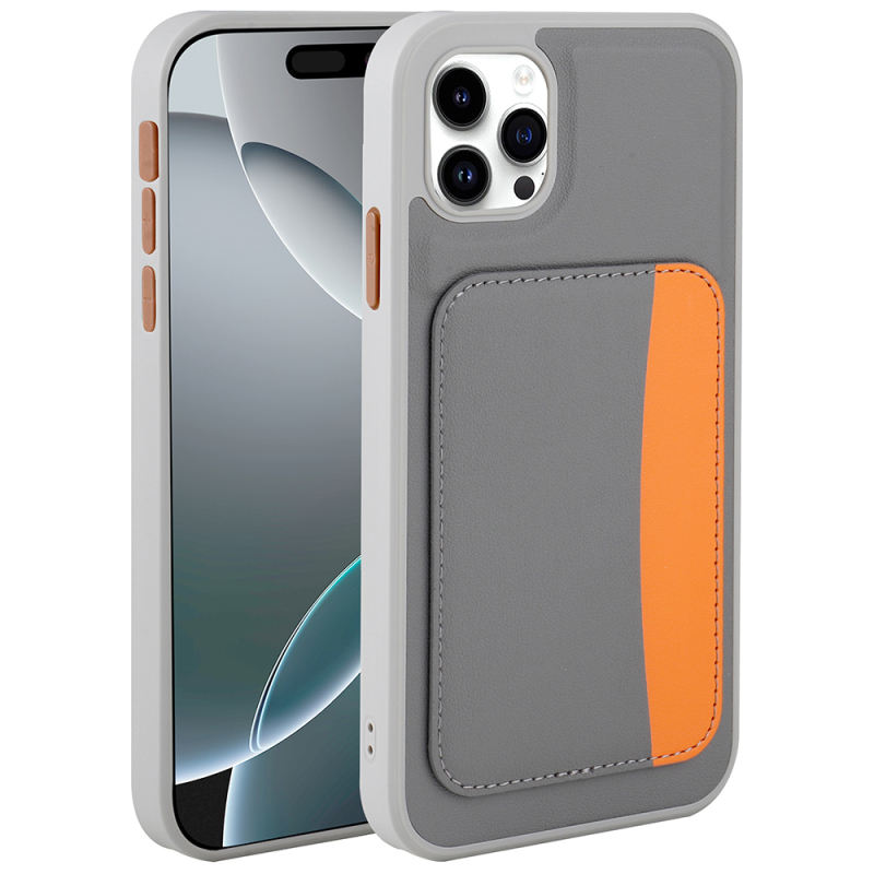 Apple iPhone 11 Case with Card Holder Zore X-Card Silicone Cover - 4