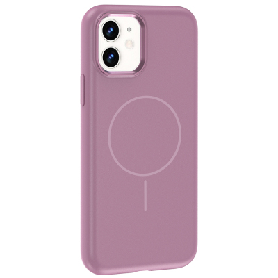 Apple iPhone 11 Case with M-Safe Charging Feature, Metal Camera Frame, Zore Edi Silicone Cover - 11