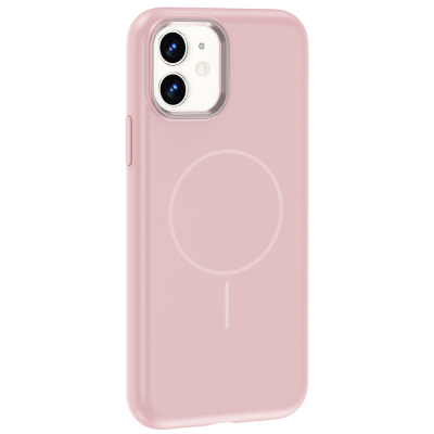 Apple iPhone 11 Case with M-Safe Charging Feature, Metal Camera Frame, Zore Edi Silicone Cover - 13