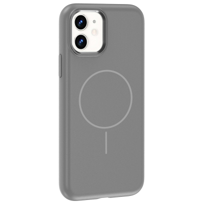 Apple iPhone 11 Case with M-Safe Charging Feature, Metal Camera Frame, Zore Edi Silicone Cover - 14
