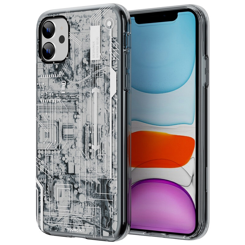 Apple iPhone 11 Case YoungKit Technology Series Cover - 9