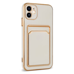 Apple iPhone 11 Case Zore Bark with Card Holder Cover - 2