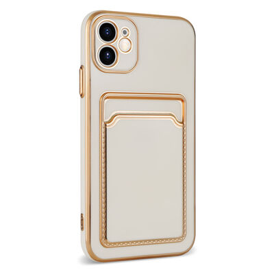 Apple iPhone 11 Case Zore Bark with Card Holder Cover - 2