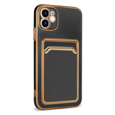 Apple iPhone 11 Case Zore Bark with Card Holder Cover - 4