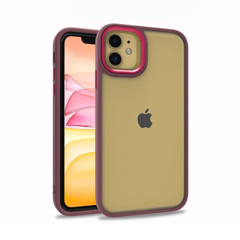 Apple iPhone 11 Case Zore Flora Cover - 7