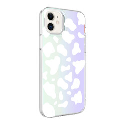 Apple iPhone 11 Case Zore M-Blue Patterned Cover - 4