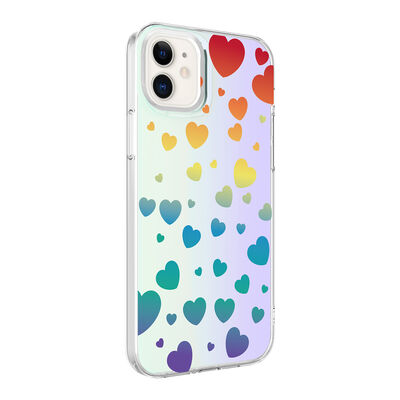 Apple iPhone 11 Case Zore M-Blue Patterned Cover - 5