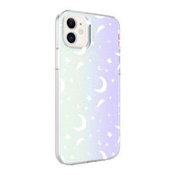 Apple iPhone 11 Case Zore M-Blue Patterned Cover - 6