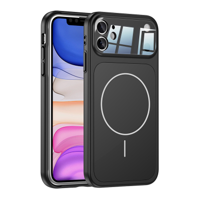 Apple iPhone 11 Case Zore M-Safe Charging Camera Protection Formen Cover - 6