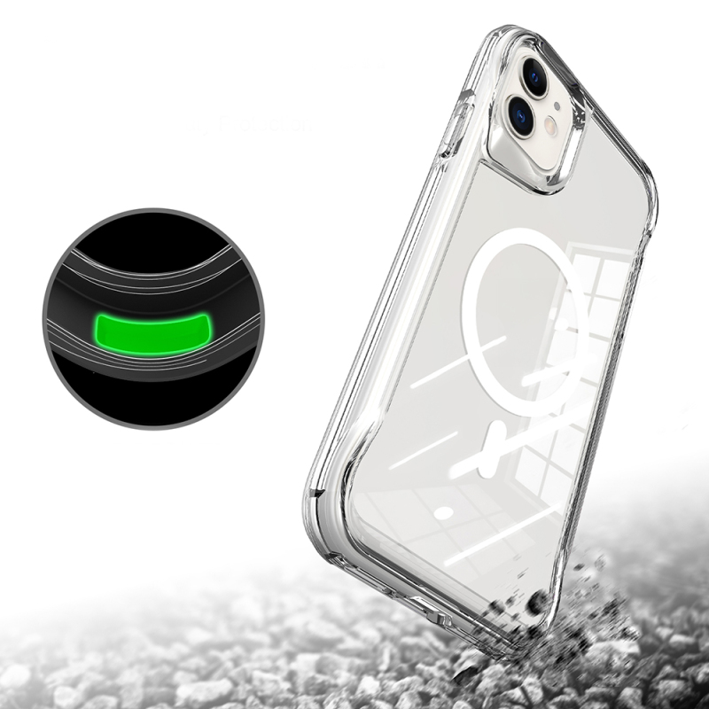 Apple iPhone 11 Case Zore M-safe Charging Enabled T-Max M-safe Cover - 5