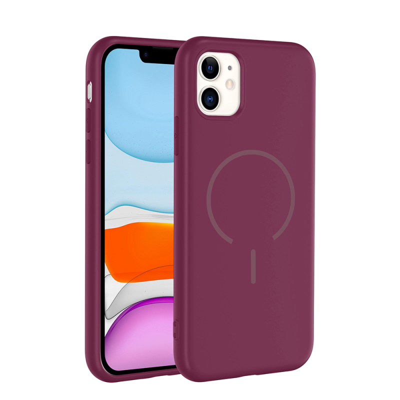 Apple iPhone 11 Case Zore Meta Cover with M-safe Charging Feature - 8