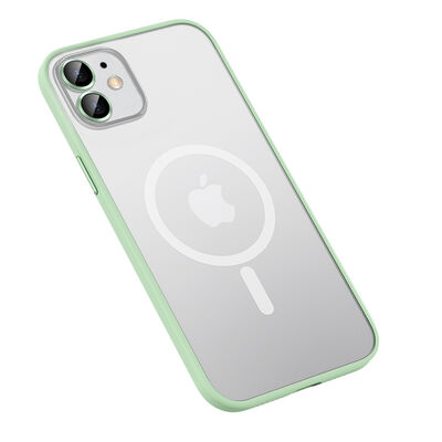 Apple iPhone 11 Case Zore Mokka Wireless Cover - 1