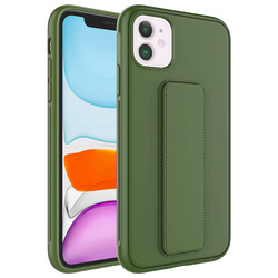 Apple iPhone 11 Case Zore Qstand Cover - 8