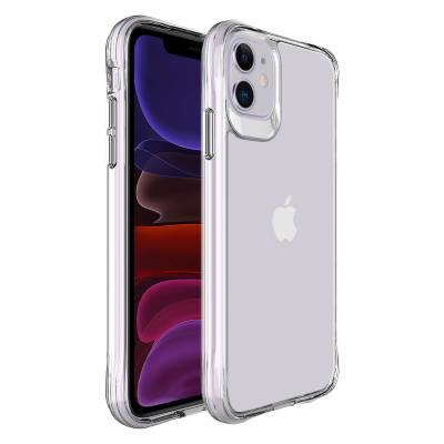 Apple iPhone 11 Case Zore Transparent Ultra Thin Airbag Design Okka Cover - 2