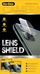 Apple iPhone 11 Go Des Lens Shield Kamera Lens Koruyucu - 1