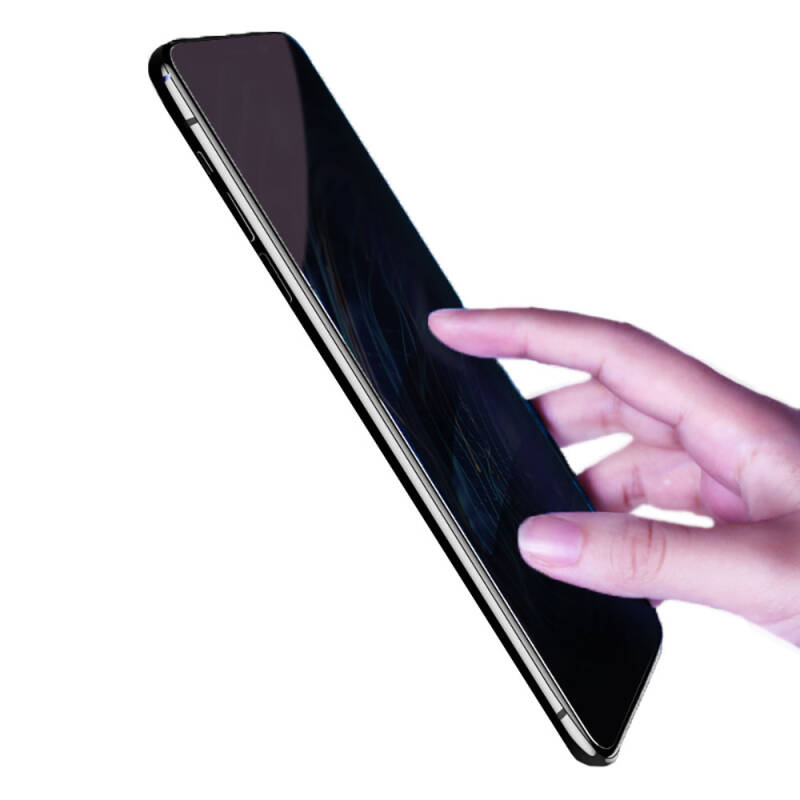 Apple iPhone 11 Hidrofobik Ve Oleofobik Özellikli Benks Privacy Air Shield Ekran Koruyucu 10'lu Paket - 7