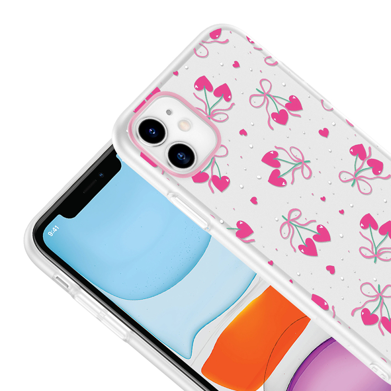Apple iPhone 11 Kılıf Kamera Korumalı Desenli Zore Klip Kapak - 11