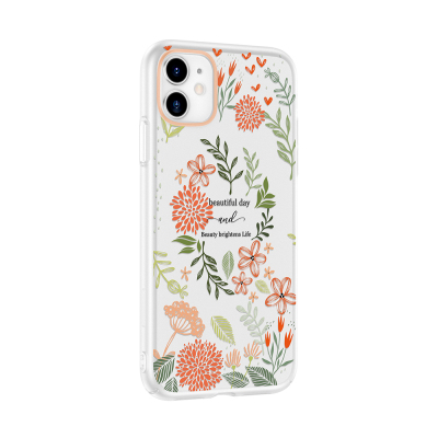 Apple iPhone 11 Kılıf Kamera Korumalı Desenli Zore Klip Kapak - 8