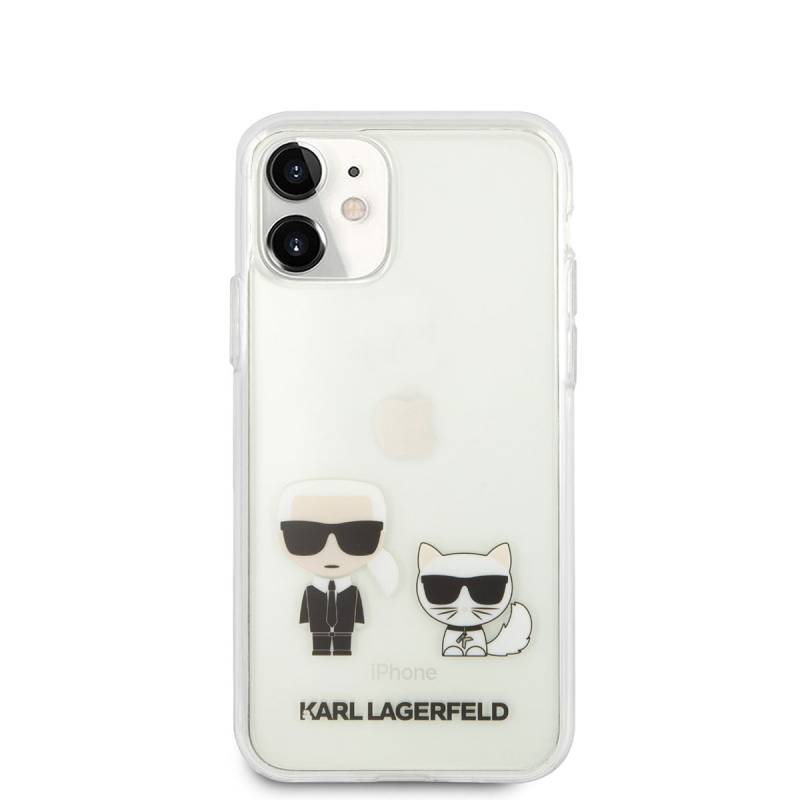 Apple iPhone 11 Kılıf Karl Lagerfeld Sert TPU K&C Dizayn Kapak - 7