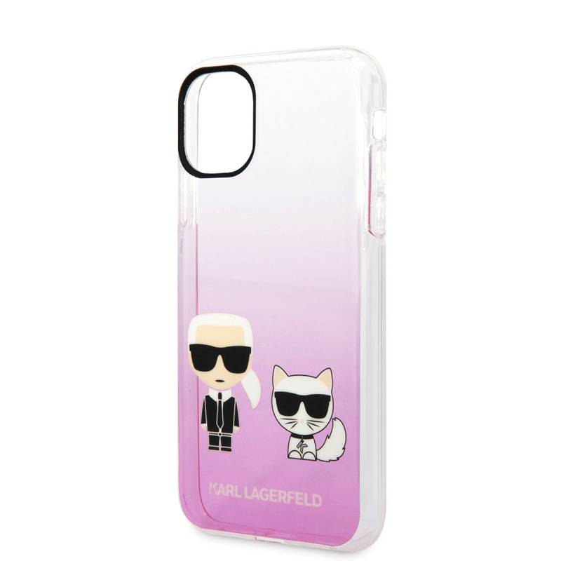 Apple iPhone 11 Kılıf Karl Lagerfeld Sert TPU K&C Dizayn Kapak - 10