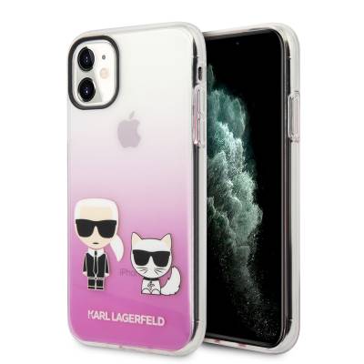 Apple iPhone 11 Kılıf Karl Lagerfeld Sert TPU K&C Dizayn Kapak - 13