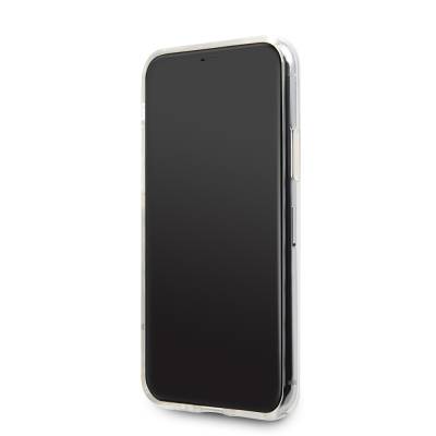 Apple iPhone 11 Kılıf Karl Lagerfeld Yarı Transparan Karl Dizayn Kapak - 6