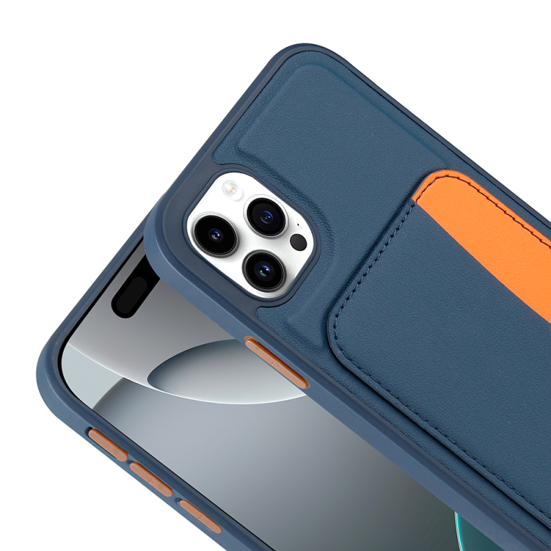 Apple iPhone 11 Kılıf Kartlıklı Zore X-Kart Silikon Kapak - 13