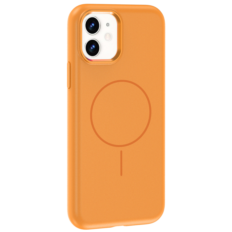 Apple iPhone 11 Kılıf M-Safe Şarj Özellikli Metal Kamera Çerçeveli Zore Edi Silikon Kapak - 10