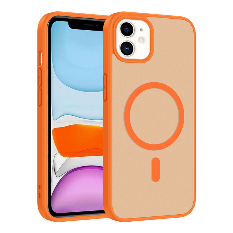 Apple iPhone 11 Kılıf M-safe Şarj Özellikli Zore Babet Kapak - 2