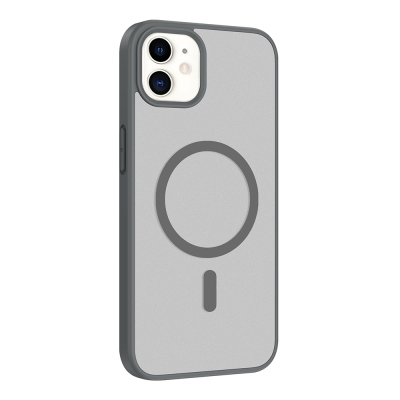 Apple iPhone 11 Kılıf M-safe Şarj Özellikli Zore Babet Kapak - 12