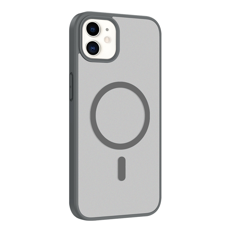 Apple iPhone 11 Kılıf M-safe Şarj Özellikli Zore Babet Kapak - 12