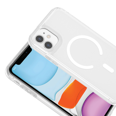 Apple iPhone 11 Kılıf M-safe Şarj Özellikli Zore X-Rop Kapak - 2