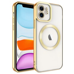 Apple iPhone 11 Kılıf Magsafe Wireless Şarj Özellikli Zore Setro Silikon - 4