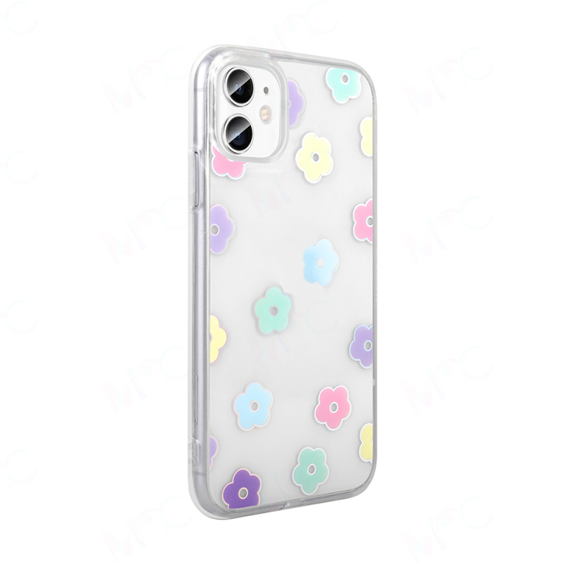 Apple iPhone 11 Kılıf Şeffaf Figürlü Zore Folk Sert Kapak - 10