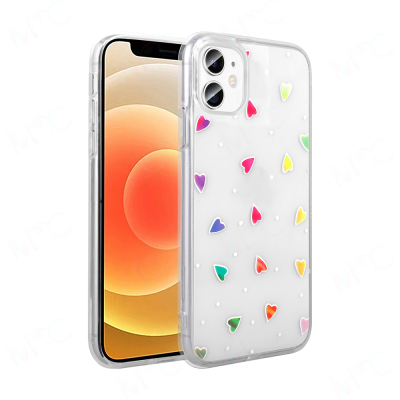 Apple iPhone 11 Kılıf Şeffaf Figürlü Zore Folk Sert Kapak - 6