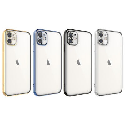 Apple iPhone 11 Kılıf Zore Glitter Full Renkli Silikon Kapak - 2