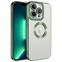 Apple iPhone 11 Pro Case Camera Protected Zore Omega Cover With Logo - 4