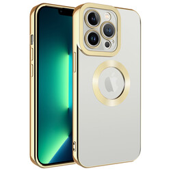Apple iPhone 11 Pro Case Camera Protected Zore Omega Cover With Logo - 10