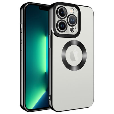 Apple iPhone 11 Pro Case Camera Protected Zore Omega Cover With Logo - 3