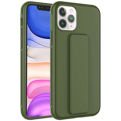Apple iPhone 11 Pro Case Zore Qstand Cover - 7
