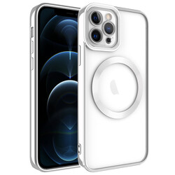 Apple iPhone 11 Pro Kılıf Magsafe Wireless Şarj Özellikli Zore Setro Silikon - 4