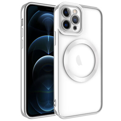 Apple iPhone 11 Pro Kılıf Magsafe Wireless Şarj Özellikli Zore Setro Silikon - 4