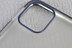 Apple iPhone 11 Pro Case Zore Matte Dört Köşeli Lazer Silicon Cover - 2